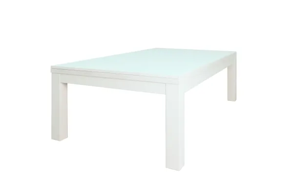 Бильярдный стол для пула "Penelope" 8 ф (белый, со столешницей)