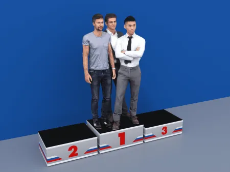 Пьедестал (СТАНДАРТ) Штабель 812х612мм (прямоугольный)