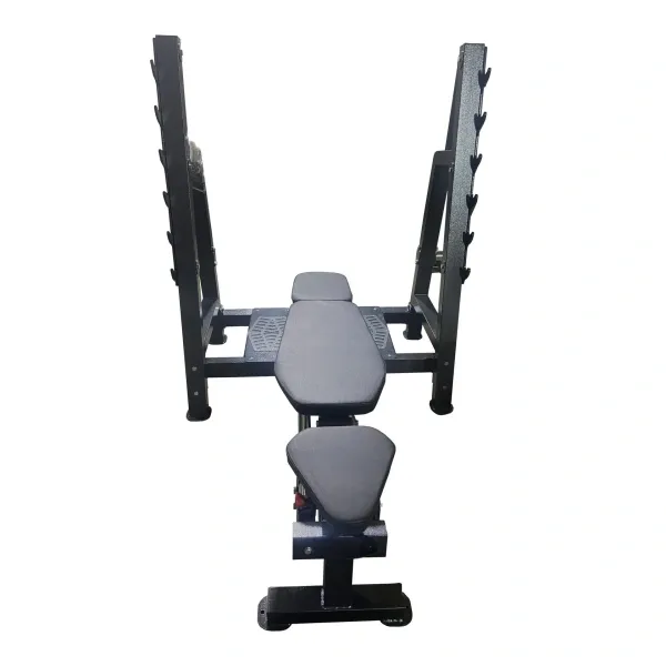Скамья для жима универсальная 0-90 градусов со стойками Скамья для жима универсальная 0-90 градусов со стойками