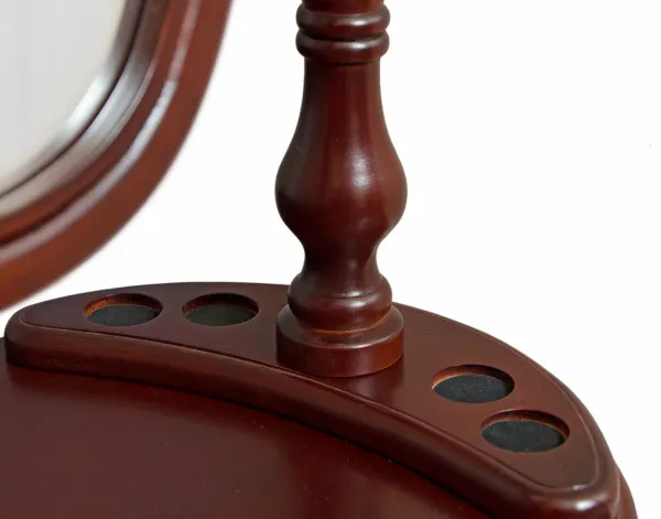 Киевница с зеркалом для 8 киев Dublin махагон