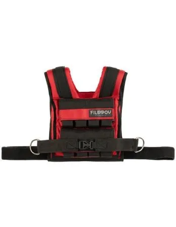 Жилет-утяжелитель «Hard Training FILIPPOV» Красный 9