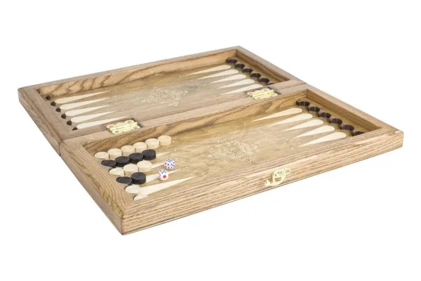 Шахматы + Шашки + Нарды 3 в 1 "Амбассадор 6", 40 см, ясень, Partida