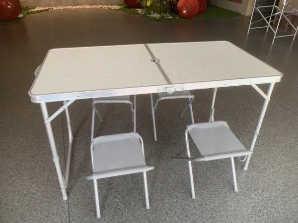 Комплект складной мебели Coyote HKTB-1002 (светло-серый)