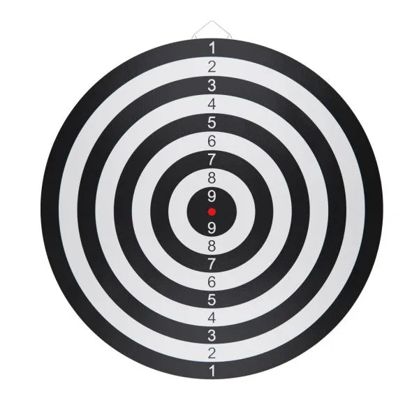 Дартс DFC двусторонний 43 см, 6 дротиков