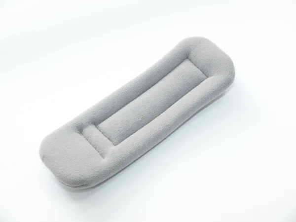 Ремень для тренировки мышц бедра и ягодиц регулируемый серый (F0-кольцо)