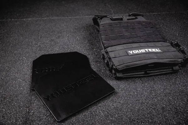 Жилет утяжелитель c плитами, 6 кг