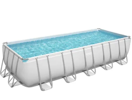 Каркасный бассейн Bestway Power Steel 5612B (640x274x132см, с фильтр-насосом, лестницей и тентом)