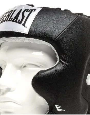 Шлем с защитой щек Everlast USA Boxing Cheek Черный M