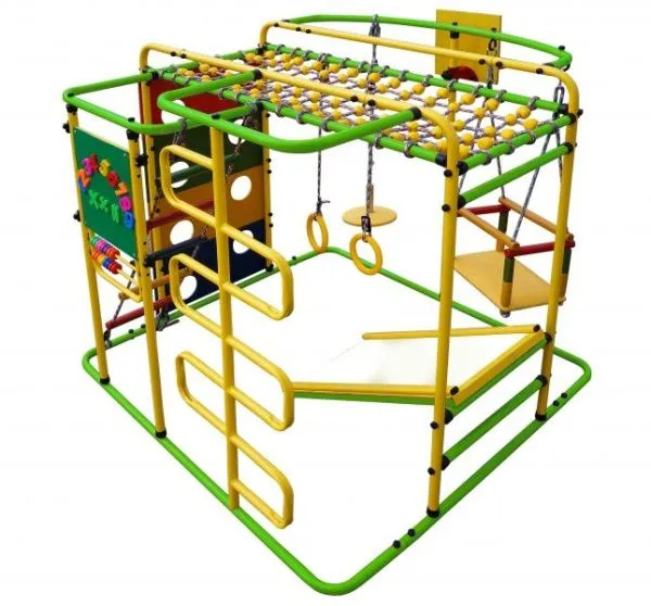 Спортивно-игровой комплекс Формула здоровья Мурзилка-S (салатовый радуга)