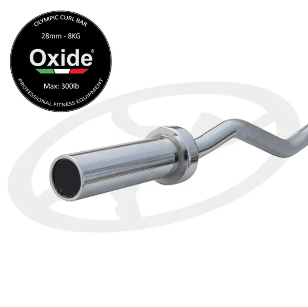 Гриф тренировочный слабоизогнутый 1200мм. Oxide Fitness OBC-EZ