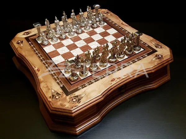 Шахматы "Легион" клен антик