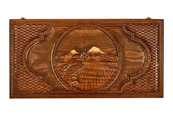 Нарды резные "Долина Арарата" 60, Simonyan