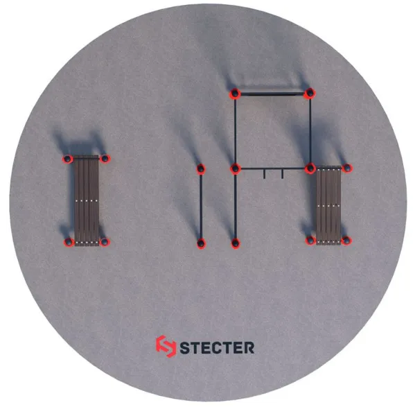 Проект "Воркаут площадка для коттеджа 1-3"