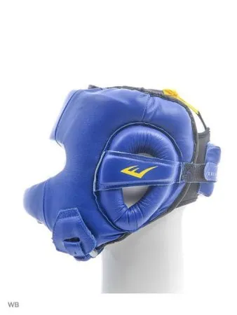 Шлем Everlast Elite Leather Синий M/L