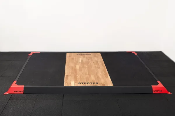 Виброгасящий помост для штанги 2х3 метра STECTER
