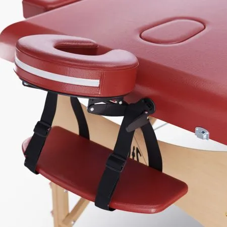 Массажный стол DFC NIRVANA Optima, цвет винный