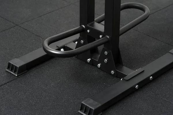 Напольная двухсторонняя стойка для медболов на 10 шт