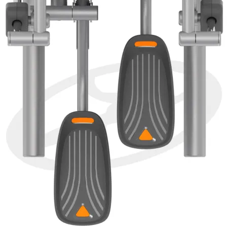 Коммерческий эллиптический тренажер Oxide Fitness E3