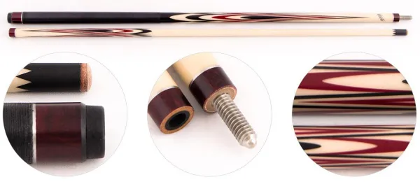 Кий для русского бильярда 2-pc «Cuetec Rus Pro  RP8-2» (натуральный)