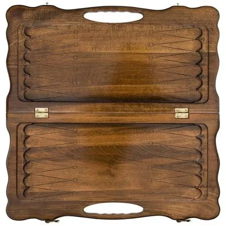 Нарды резные "Олень" с ручкой 50, Haleyan