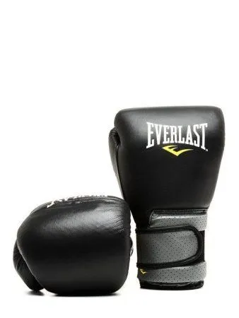 Перчатки на липучке Everlast Pro Leather Strap 