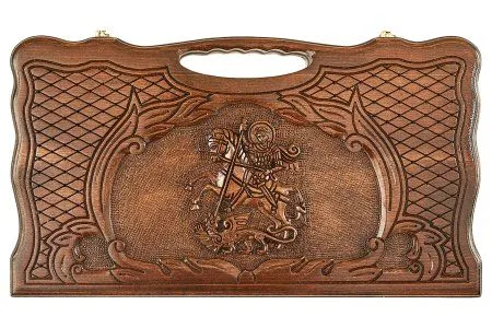 Нарды резные "Георгий Победоносец", 50 ,Haleyan