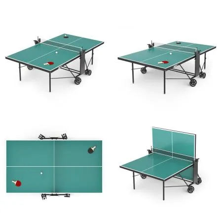 Теннисный стол UNIX Line Compact Outdoor 6mm ACP (Green)