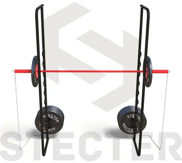 Комплект "Приседания с штангой WORKOUT-FIT"