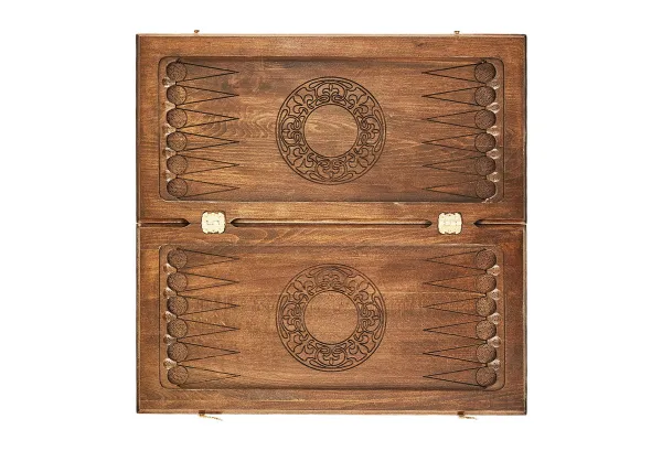 Нарды резные "Гладкие" 50, Ustyan