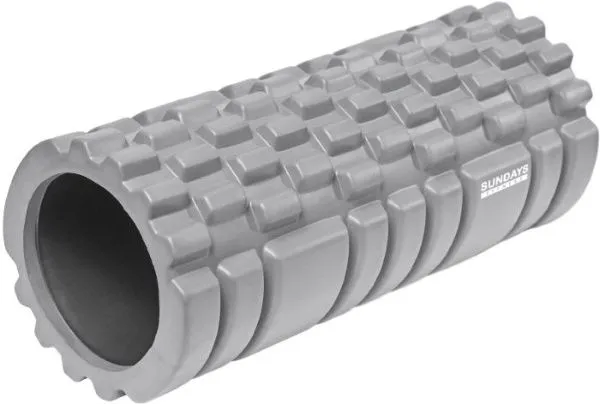 Валик для фитнеса массажный Sundays Fitness IR97435B (серый)