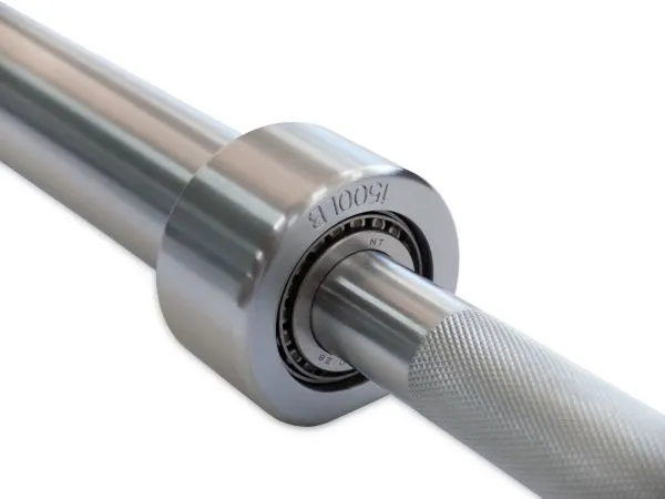 Гриф олимпийский прямой 86", до 679 кг, с упорным подшипником REBEL