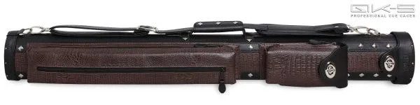 Тубус QK-S Cowboy 2x2 черно-коричневый аллигатор