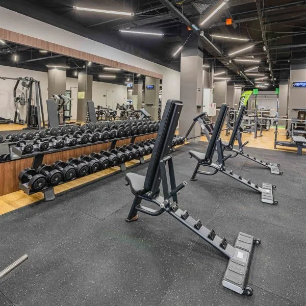 E7077 Стойка для гантелей