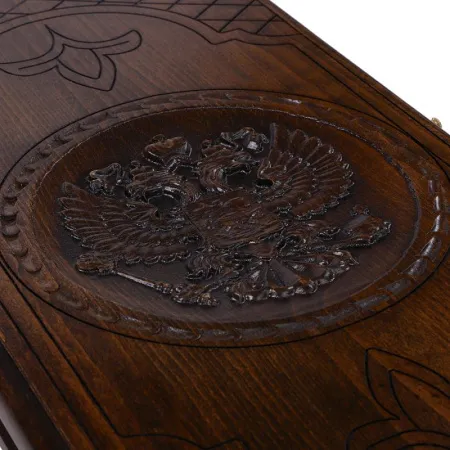 Нарды резные "Герб РФ-2" 50, Ustyan