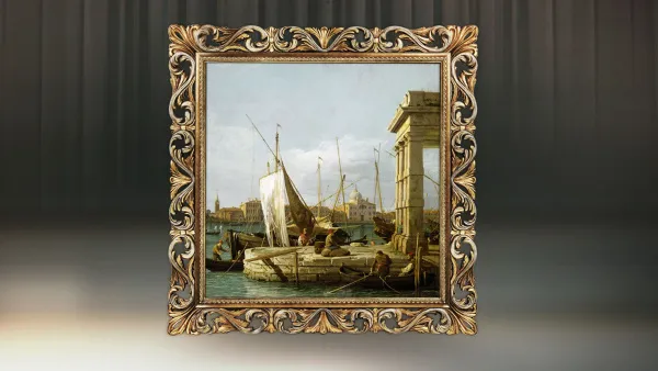 Рама под картину, квадратная. Багет Винченцо