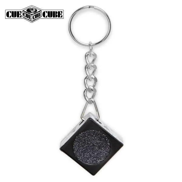 Брелок-инструмент для обработки наклейки Cue Cube черный