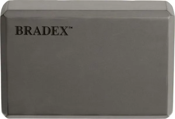 Блок для йоги серый