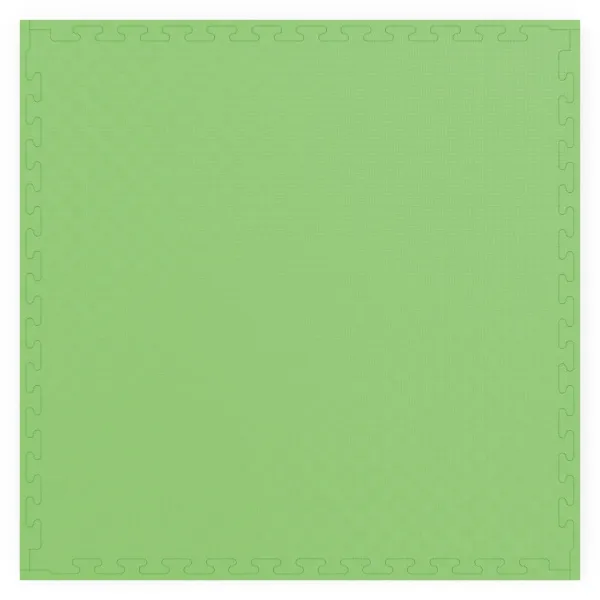 Будо-мат EVA DFC 100 x 100 см, 20 мм, цвет желто-зеленый