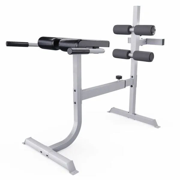 Гиперэкстензия / римский стул DFC CAP, серебряный