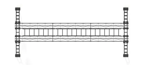 Рама для функционального тренинга L= 7,5м. фото Рама для функционального тренинга L= 7,5м.
