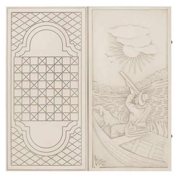 Нарды резные "Охотник" Патина, Ustyan