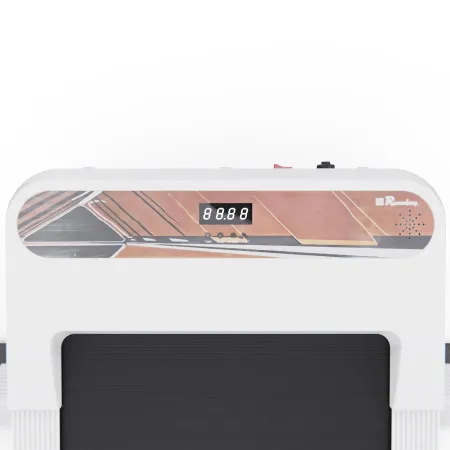 Беговая дорожка DFC T-JK с изменяемым углом наклона, белая