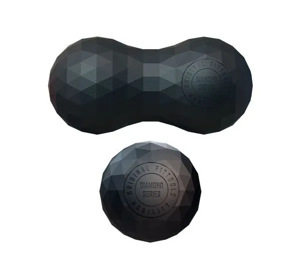 Комплект из двух мячей для МФР черный