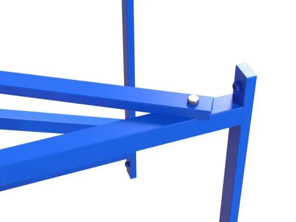 Ферма баскетбольная настенная для щита 1200х900 мм