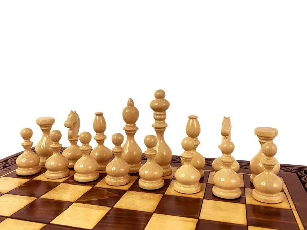 Шахматы + нарды резные "Лоза" 40, Ustyan