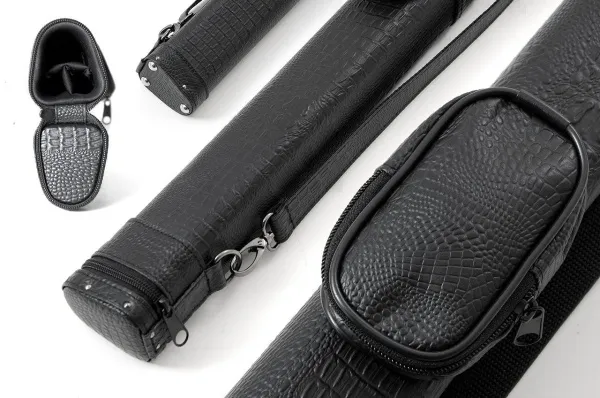 Тубус для кия «Action 1/2» 85 см (черный/кроко)