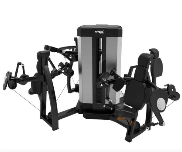 4-х Позиционная мультистанция (жим вверх, шраги сидя, бицепс, трицепс)