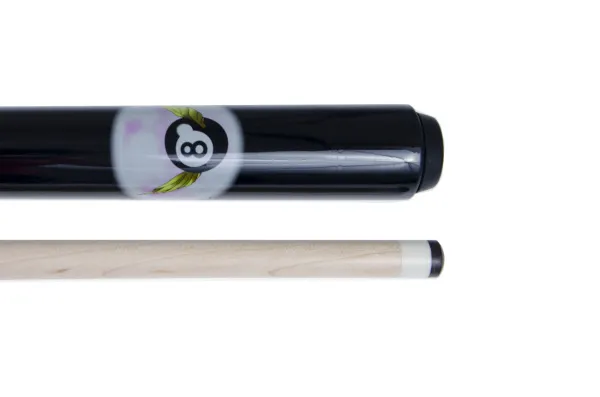 Двухсоставной бильярдный кий для русской пирамиды Classic "Magnum" (черный)