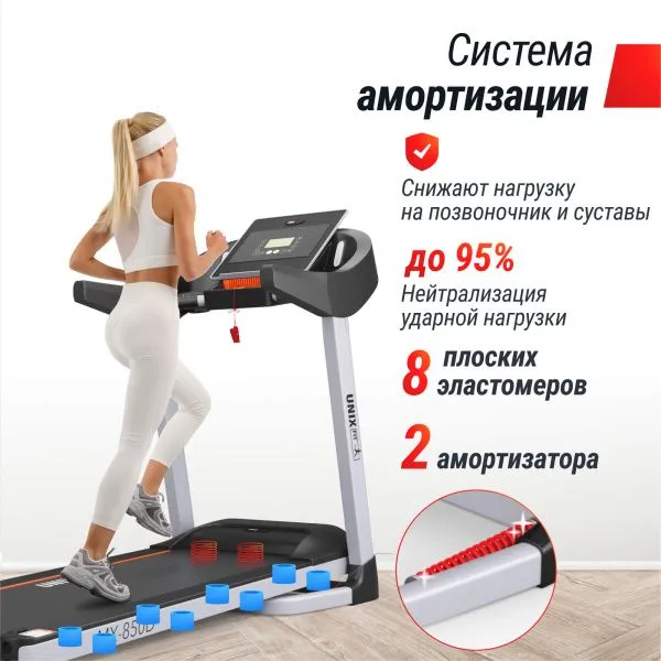 Беговая дорожка UNIX Fit MX-850D