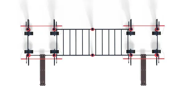 Уличный комплекс для воркаута WORKOUT-FIT - 01